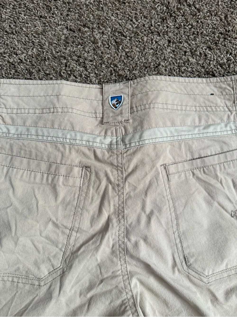 Kuhl Radikl Tan Men's Cargo Hiking Outdoor Utility Shorts Size 35 (Fits 36) 10